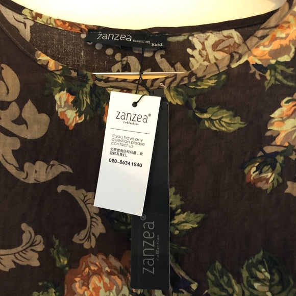 Floral print dress with pockets - Picture 2 of 6